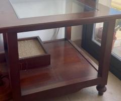 Muebles de salón de madera maciza en perfecto estado