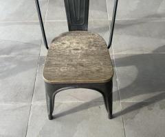 Silla vintage marrón