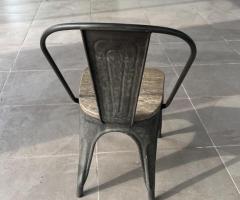 Silla vintage marrón