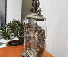 Tarro Decorativo con Pétalos Secos