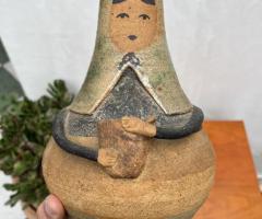 Figura cerámica tradicional señora