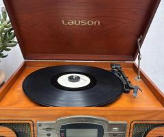 Tocadiscos Lauson CL123 con Cassette y Funcion Encoding