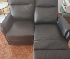 Sofá dos plazas eléctrico
