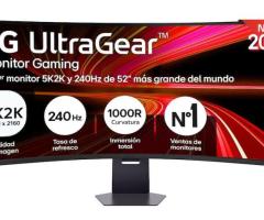 Monitor LG UltraGear 52G930B-B 52" 5K2K 240Hz - Nuevo Precintado