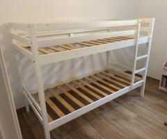 Litera para niños o adultos de color blanco