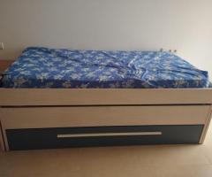 Cama nido con dos camas y cajón