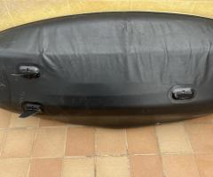 Pack kayak hinchable individual (kayak + hinchador + remos de dos palas)