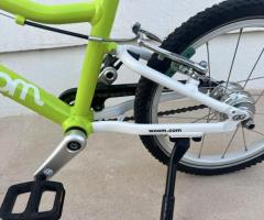 BICICLETA WOOM 3 AUTOMATICA PARA NIÑOS ULTRALIGERA COMO NUEVA