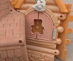 Casa jardín plástico niños