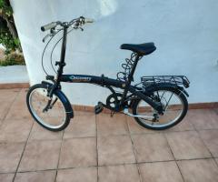 Vendo bicicleta plegable.