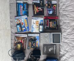 Nintendo Gameboy Advance SP + juegos